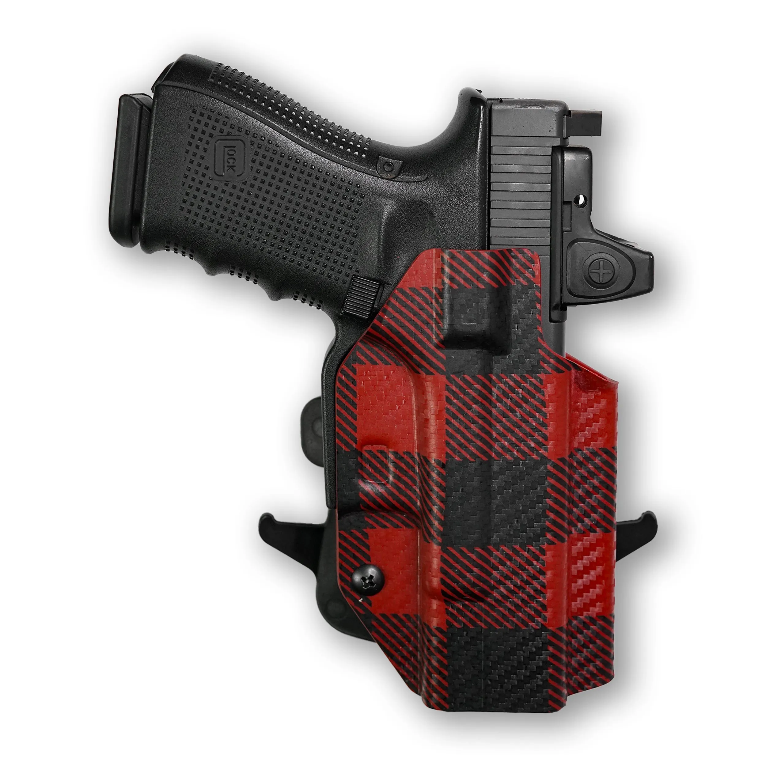 Smith & Wesson M&P 9C/40C / M2.0 3.5"/3.6" Compact Manual Safety with Streamlight TLR-8/8A Light Red Dot Optic Cut OWB Holster