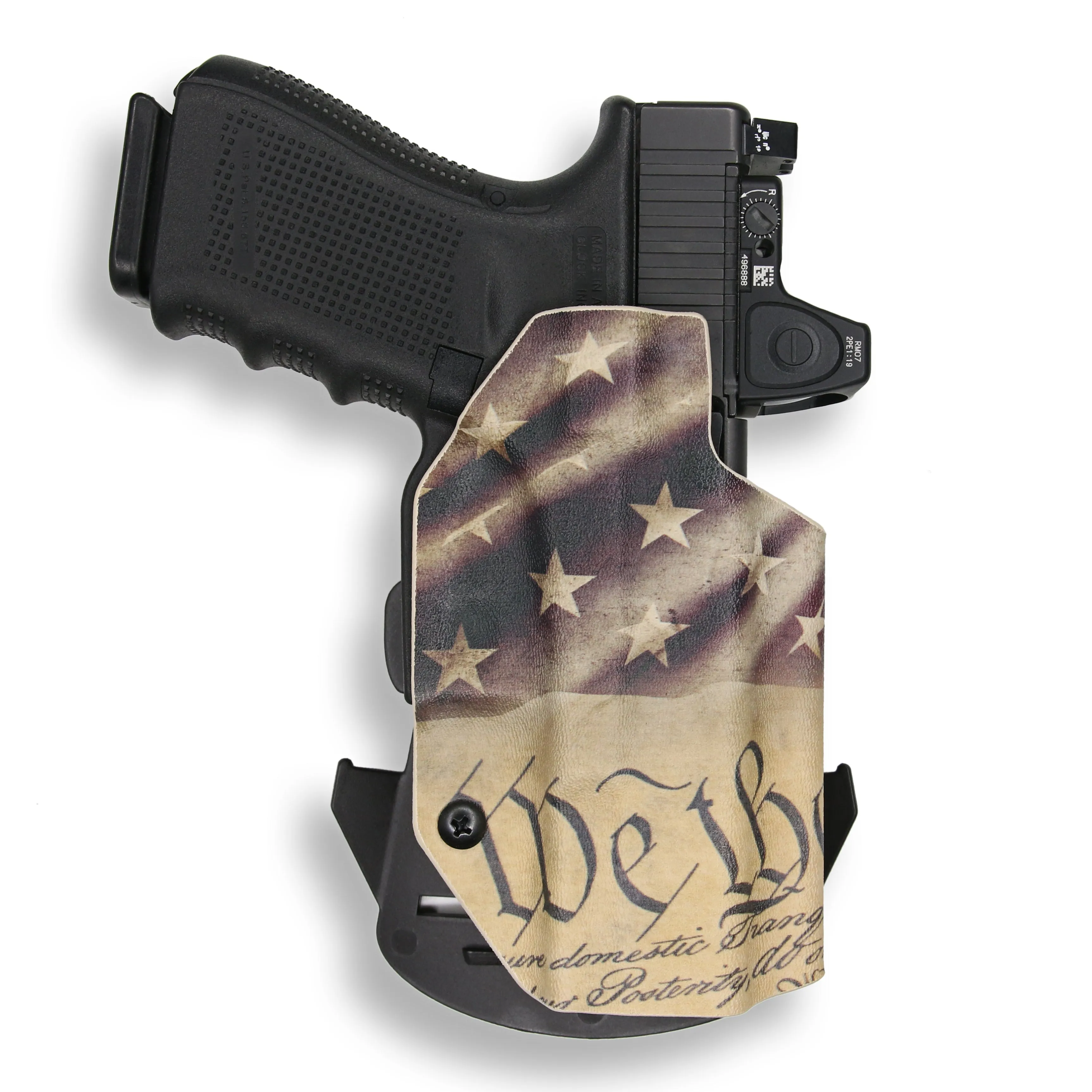 Smith & Wesson M&P / M2.0 4"/4.25" Compact 9/40 with Streamlight TLR-7/7A/7X Light Red Dot Optic Cut OWB Holster