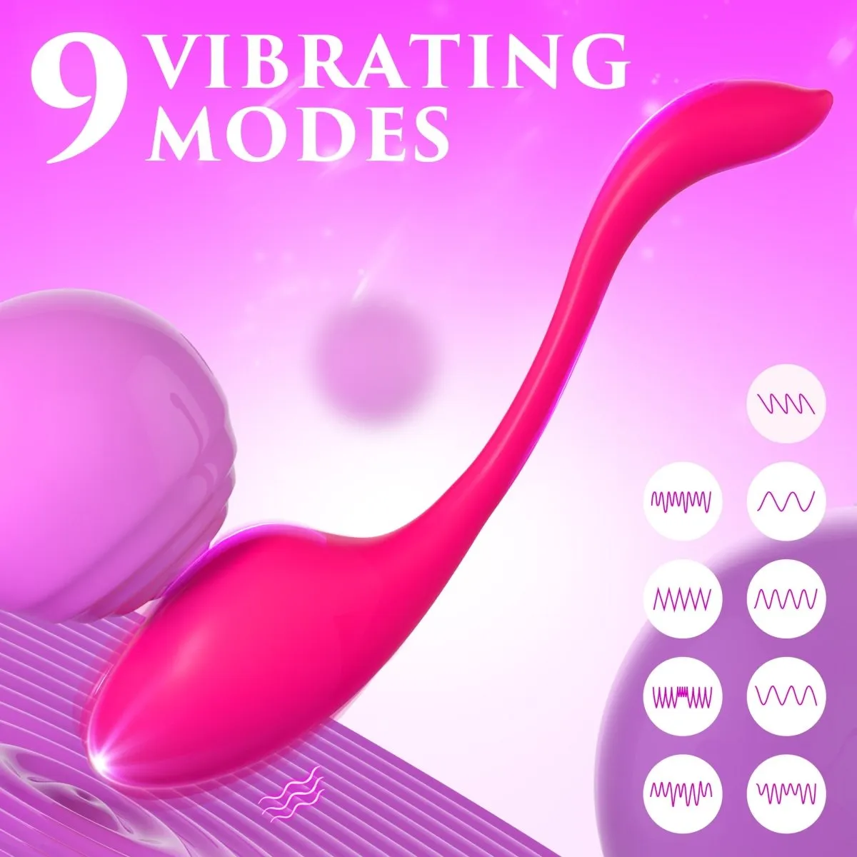 Sohimi Smart Kegel Ball Exercise Vibrator Egg With App Control LILAC