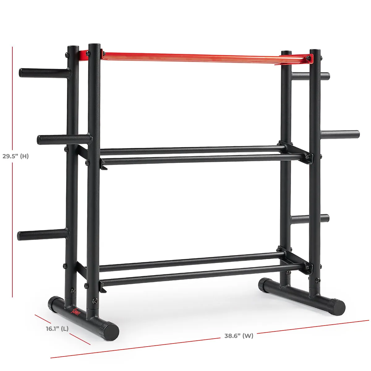 Sunny Strength™ 3-Tier Weights Storage Rack