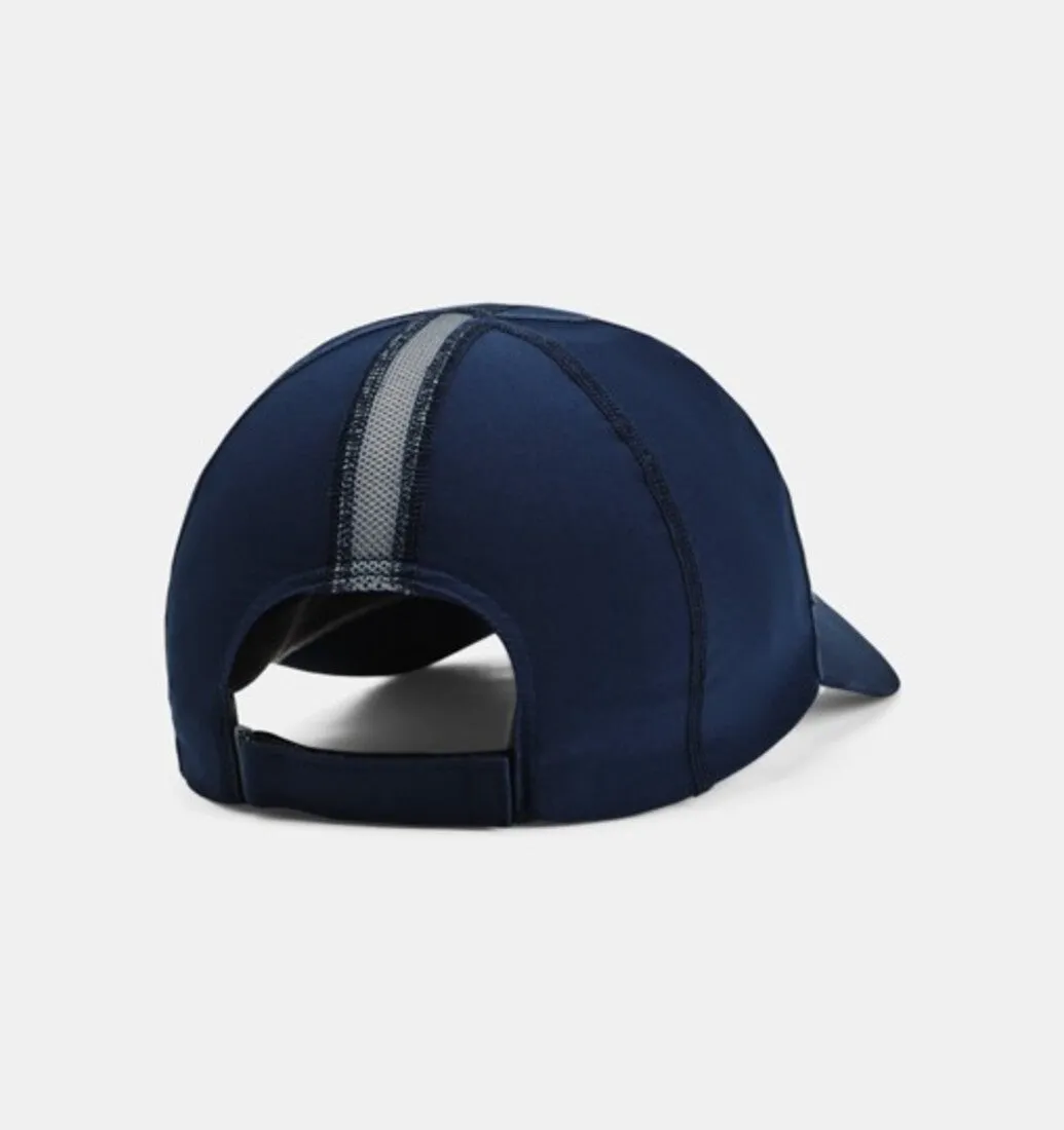 UNDER ARMOUR SHADOW RUN ADJUSTABLE CAP NAVY