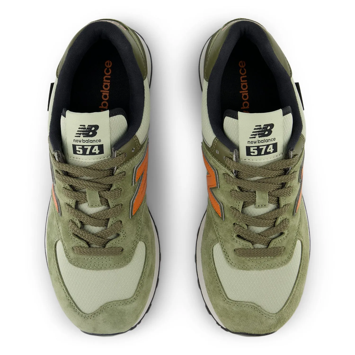 Unisex New Balance 574 Color: Dark Olivine Clay