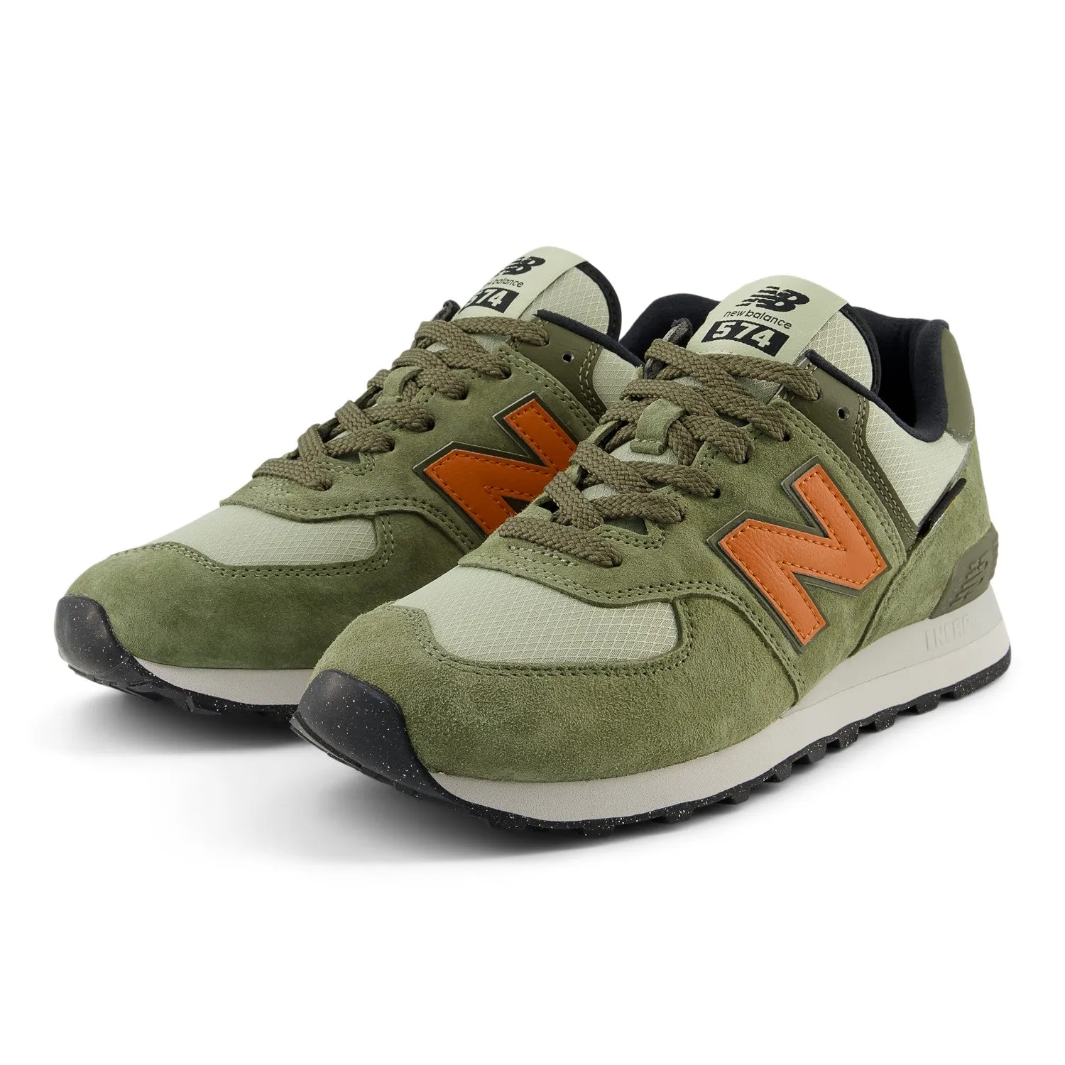 Unisex New Balance 574 Color: Dark Olivine Clay