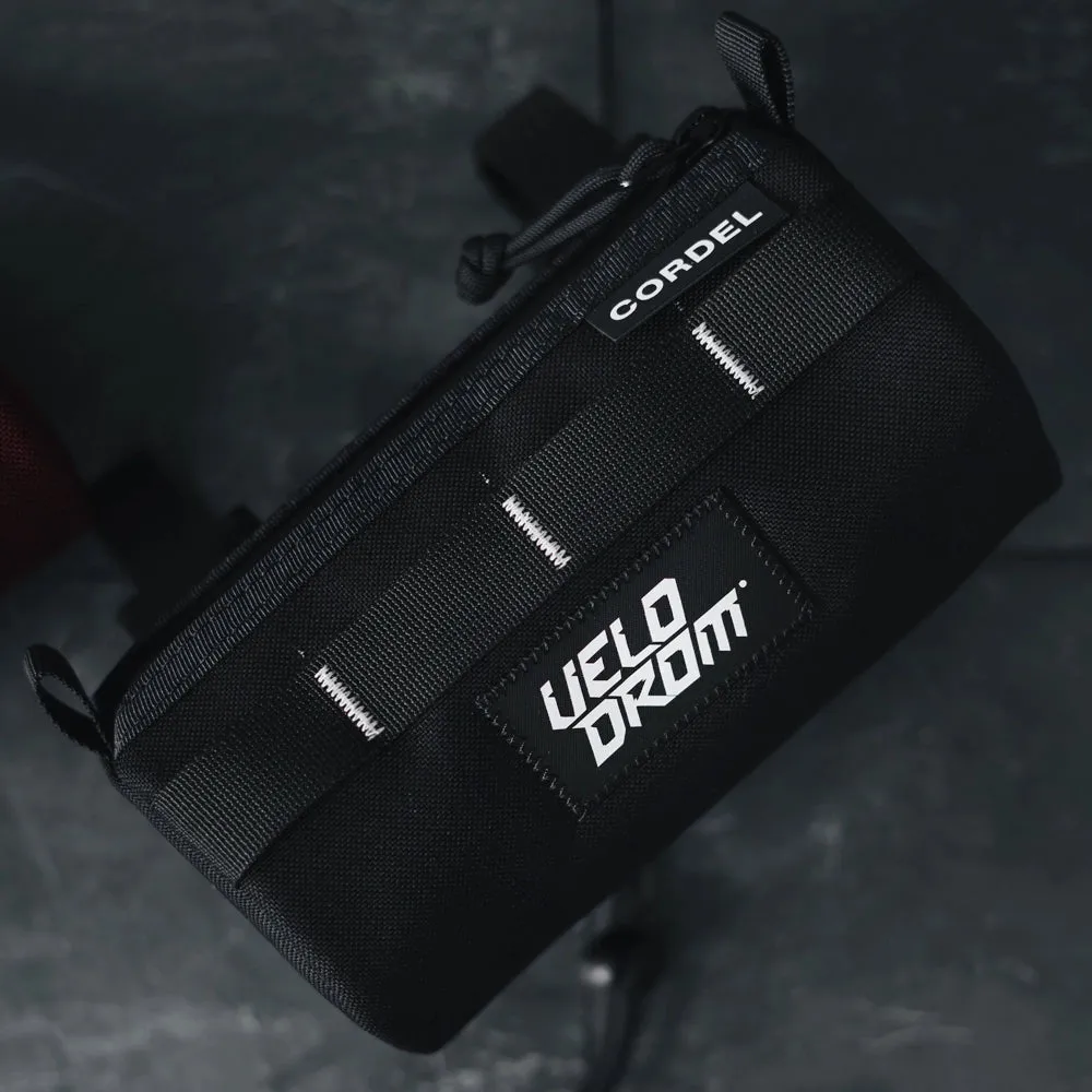 VELODROM Raceday by Cordel Durum Mini Handlebar Bag - Black